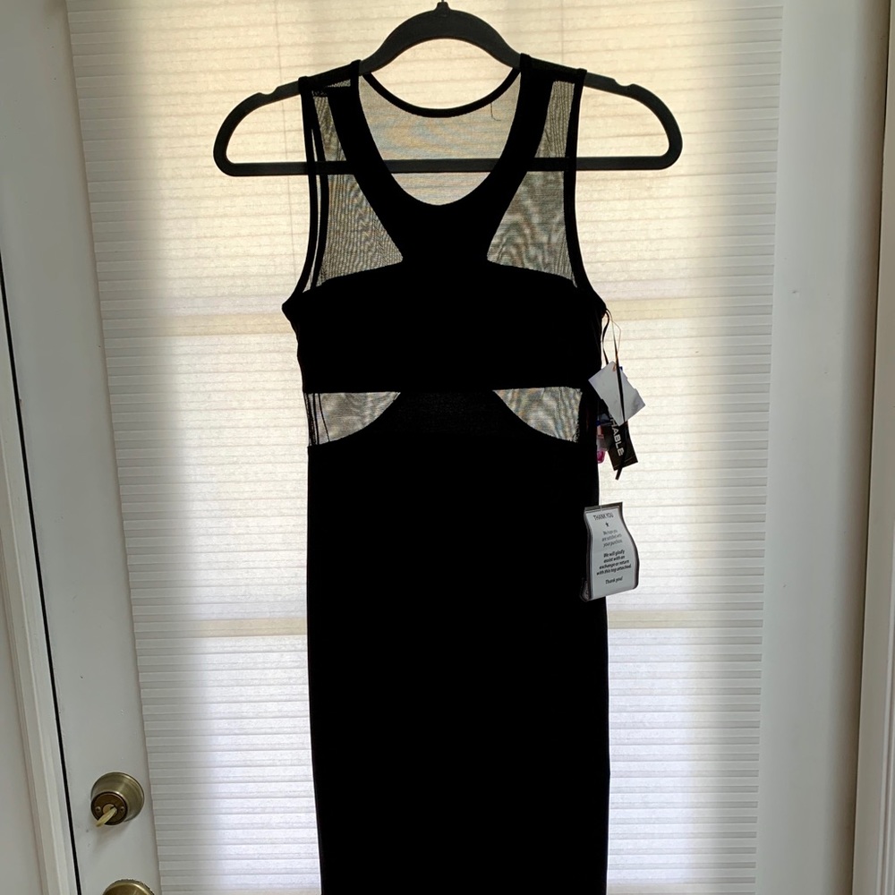 R&M Richards Black Dress size 5/6